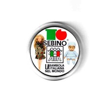 spilla NEW tg sebino bambola bellajoy cicciobello x maglia cappotti borse zaino