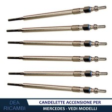 6x Candelette per Mercedes