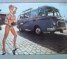 Vecchia insegna in latta