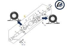 COPPIA / 2 SUPPORTI  ALBERO