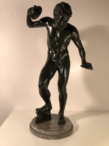 Satiro danzante bronzo - satiro,