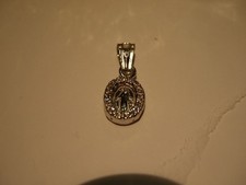 CIONDOLO IN ARGENTO 925 OVALE