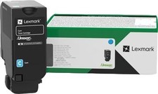 Original lexmark toner - original, ciano