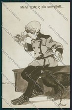 WW1 WWI Propaganda Kaiser Franz Joseph Norfini Mario Real Photo postcard KS1204