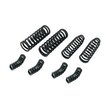 Set di 8 molle di ricambio forcelle springer nero 37-52 wl wla 46-48 big twin Sa