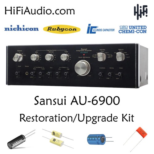 Sansui 6900 ricostruzione - sansui, au-6900