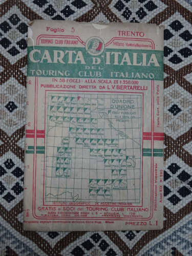 Trento carta italia c i - trento,