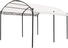  GAZEBO ACCIAIO CARPORT DA