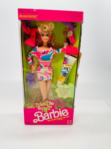 Barbie 1991 totally hair - ,