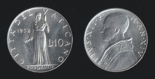 Vaticano lire 1952 - lire,
