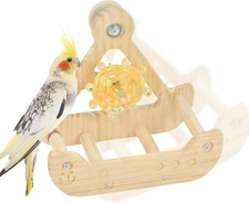 Altalena in Legno per Uccelli