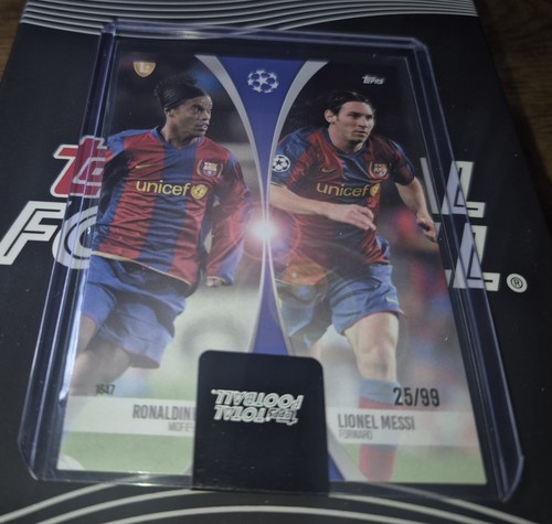 Topps duo lionel - -, messi