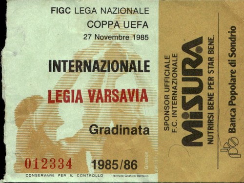 Biglietto stadio inter - biglietto,