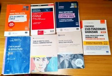 Codici e libri di giurisprudenza per esame avvocato. Il manuale x concorso stat.
