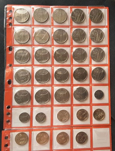Collezione monete 100 lire - 34,