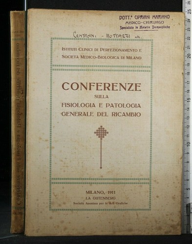 Conferenze sulla fisiologia - fisiologia, e