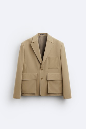 Giacca tuta blazer tasca zara - giacca,