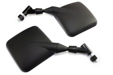 Coppia specchietti neri