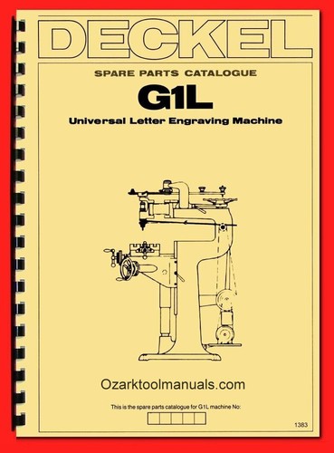 Deckel g1l profilo - profilo, incisore