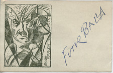 GIACOMO BALLA CARTOLINA