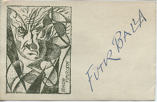 Giacomo balla cartolina - balla,