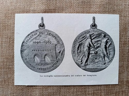 Medaglia commemorativa del - medaglia,