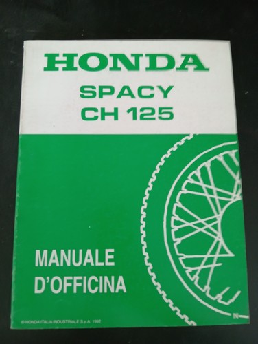 Manuale officina honda spacy - officina,