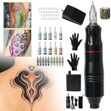 Set macchina per - macchina, tatuaggi