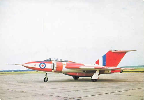 Vecchia cartolina gloster - vecchia,