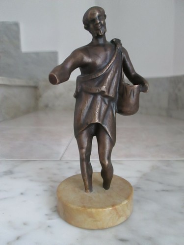 Seminatore scultura bronzo - il,