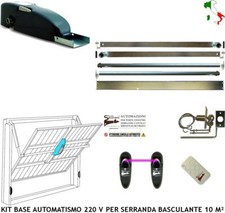 KIT BASE BASCULANTE MOTORE 220