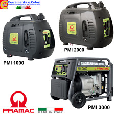Gruppo Elettrogeno PRAMAC Generatore di Corrente INVERTER 1000-3000W a Benzina