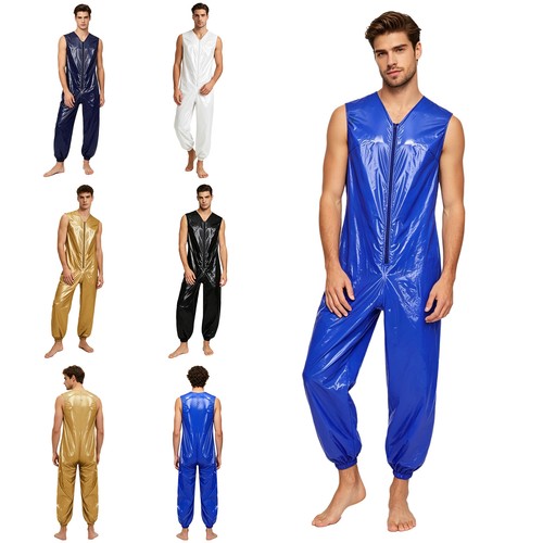 Body uomo pagliaccetto zip