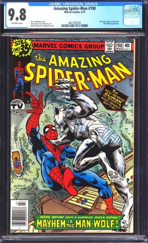 Amazing spider man 190 cgc - amazing,