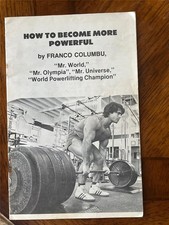 Franco Columbu HOW TO BECOME