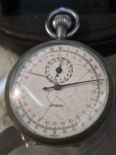 Cronografo vintage lemania - lemania, da