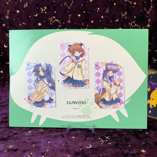Set scheda telefonica clannad - scheda,