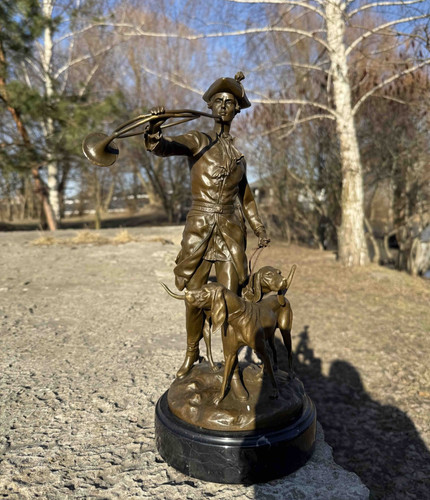 Statua bronzo scultura - statua,