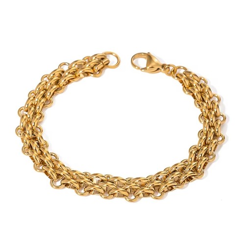 Braccialetto donna oro 750 - braccialetto,