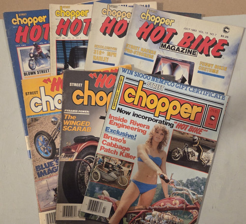 Vtg 7ct street chopper hot - vtg,
