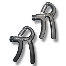 Hand Grip regolabile 5-60 Kg con impugnatura morbida in gomma Set 2 pezzi