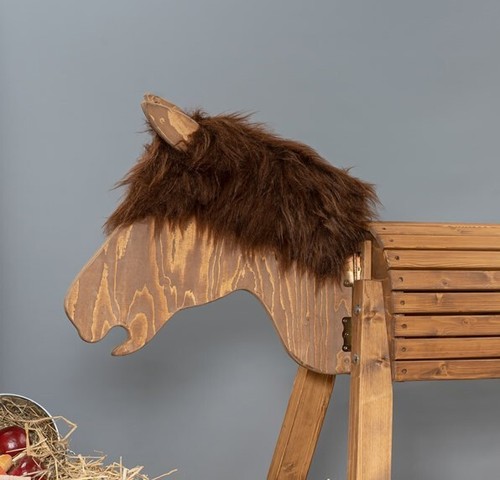 Cavallo legno altezza - cavallo,