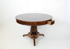 Tavolo tondo gamba centrale Restaurazione Italia Secondo Quarto '800