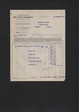 LACANCHE, fattura 1926