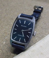 Orologio BULOVA  WATCH  LONGCHAMP  cs.acciaio/manuale-anni '60 - 19x25mm