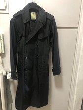 Impermeabile uomo vintage nero