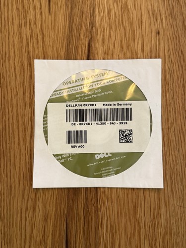 Dell microsoft windows - 7, home