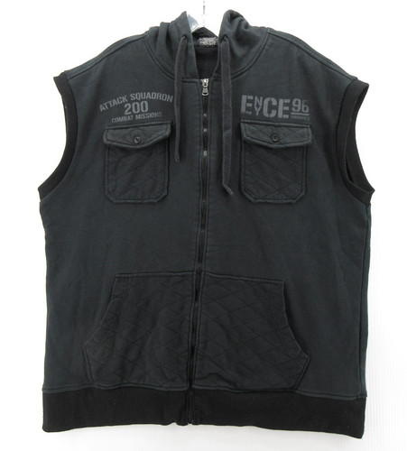 Gilet enyce uomo xxxl nero - xxxl,