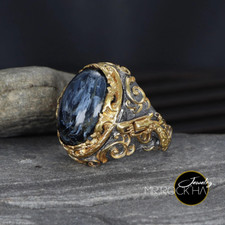 Anello Uomo Pietra Pietersite