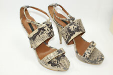 PINKO scarpe donna tg 11 Europa 41 pelle beige S8328